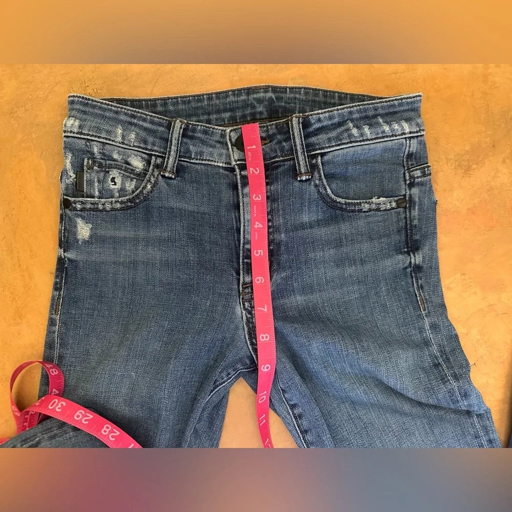 Helmut Lang Ankle Skinny Jeans, Medium Wash, Mid-Rise, 25, Excellent Condition! - Picture 6 of 10